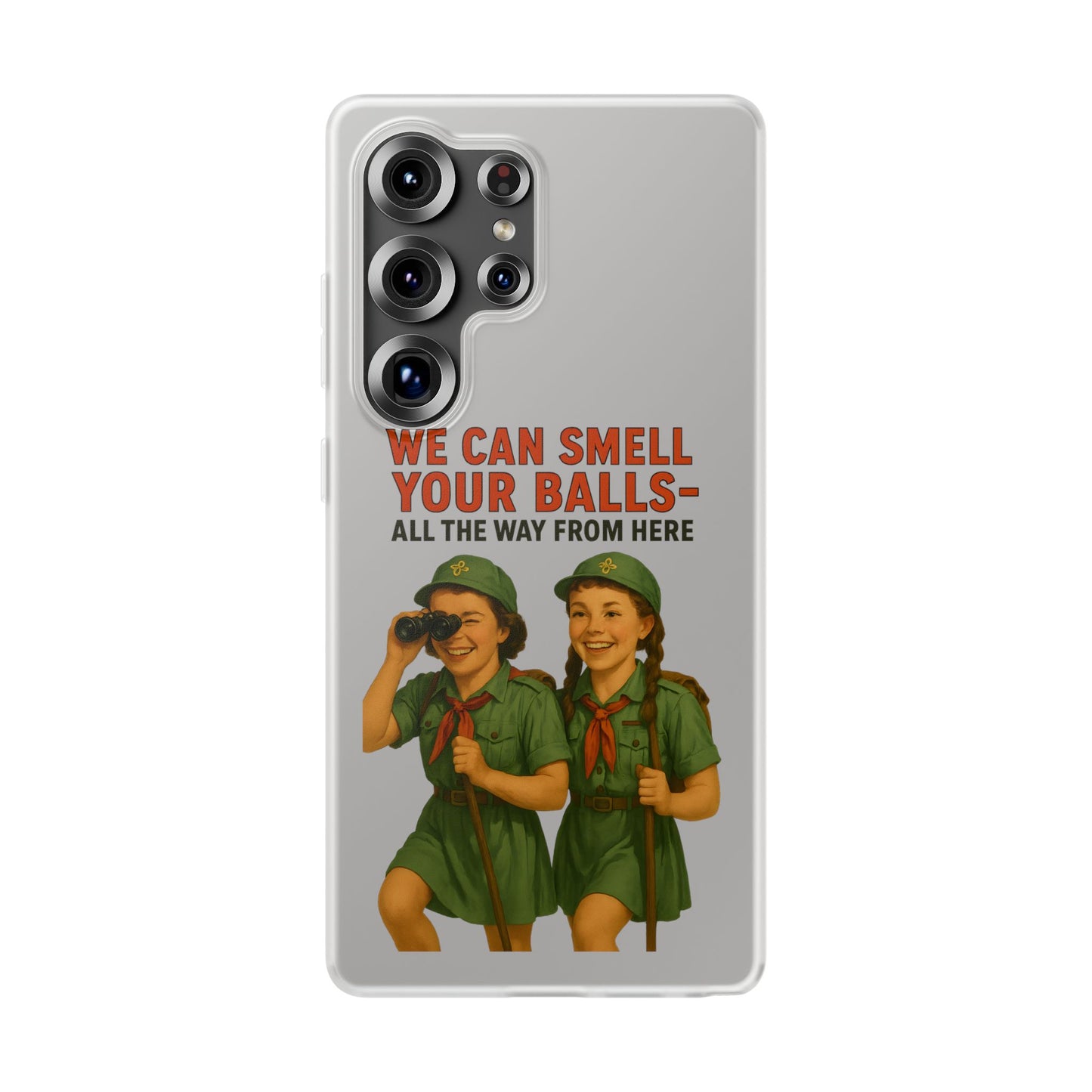 We Can Smell Your Balls – Satirische Handyhülle im Retro-50s-Stil-Phone Case-True Insights