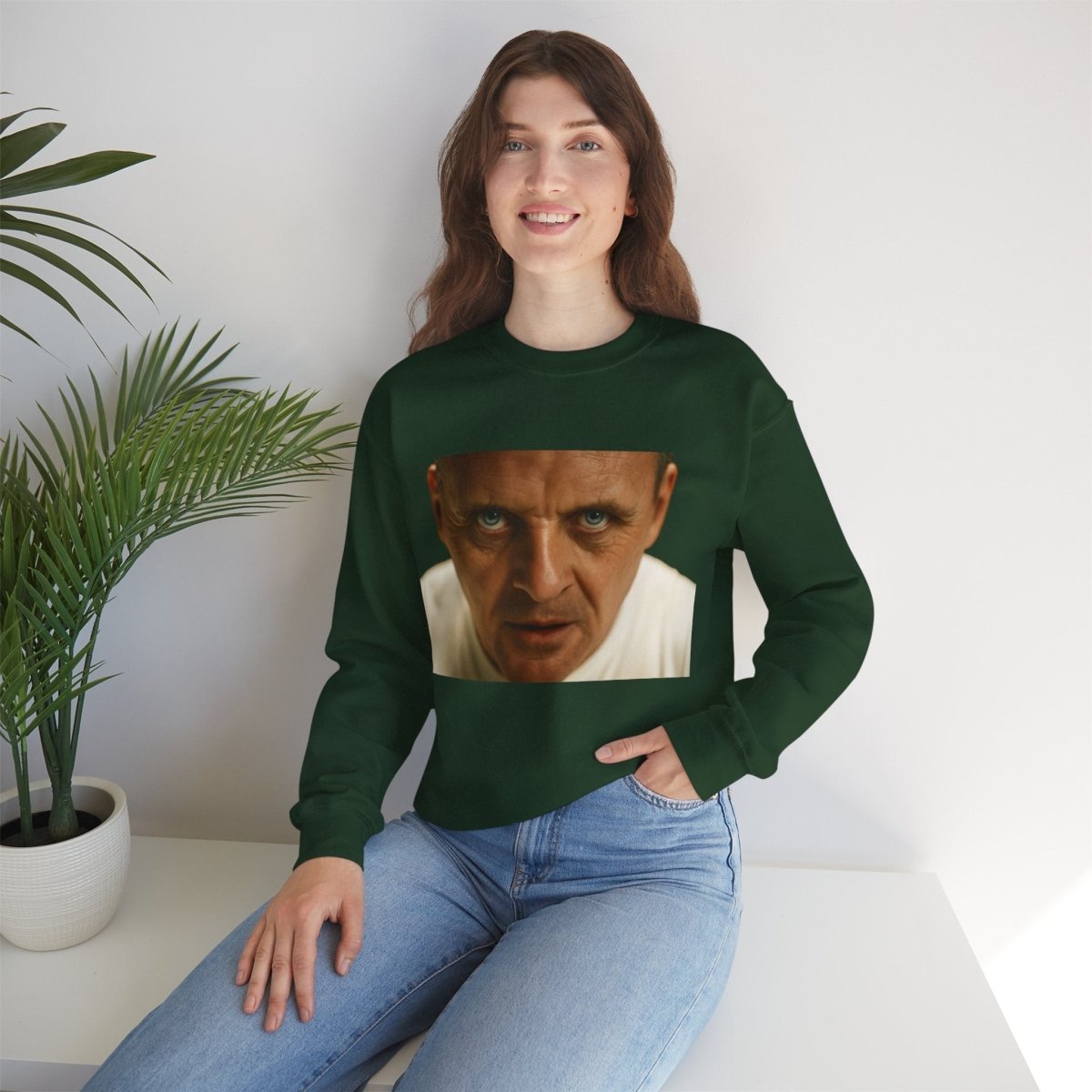 Sweatshirt – Intensivblick – Kultfilm-Sweatshirt mit ikonischem Motiv | Für Thriller-Fans & Satire-Liebhaber | True Insights Design mit Humor
