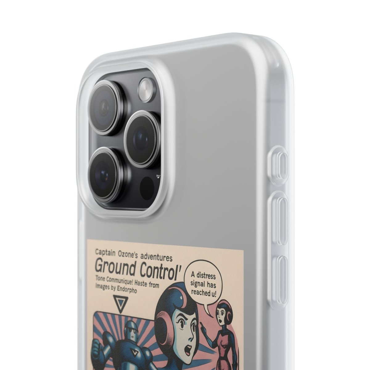 Vintage Motiv – Captain Ozone – Retter der Atmosphäre (und deines Handys) | True Insights Design mit Humor