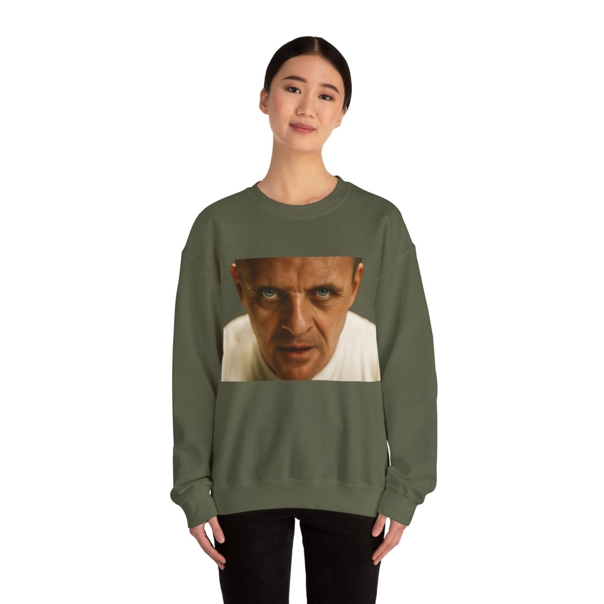 Sweatshirt – Intensivblick – Kultfilm-Sweatshirt mit ikonischem Motiv | Für Thriller-Fans & Satire-Liebhaber | True Insights Design mit Humor