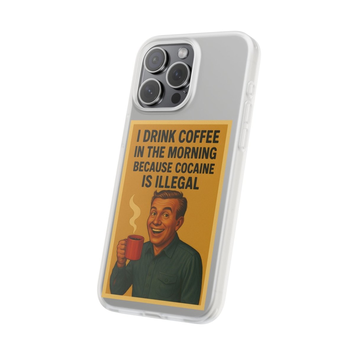 Coffee & Cocain – Für deinen täglichen Overdrive-Phone Case-True Insights