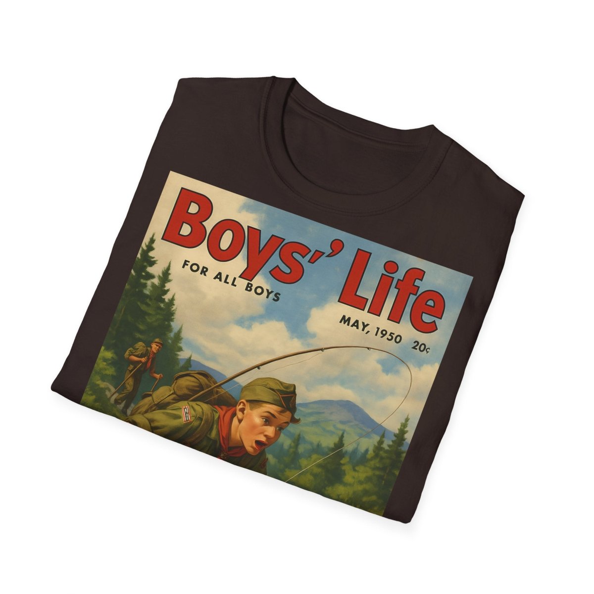 Vintage Motiv – Vintage „Boys’ Life“ T-Shirt – Retro-Pfadfinder-Motiv | True Insights Design mit Humor