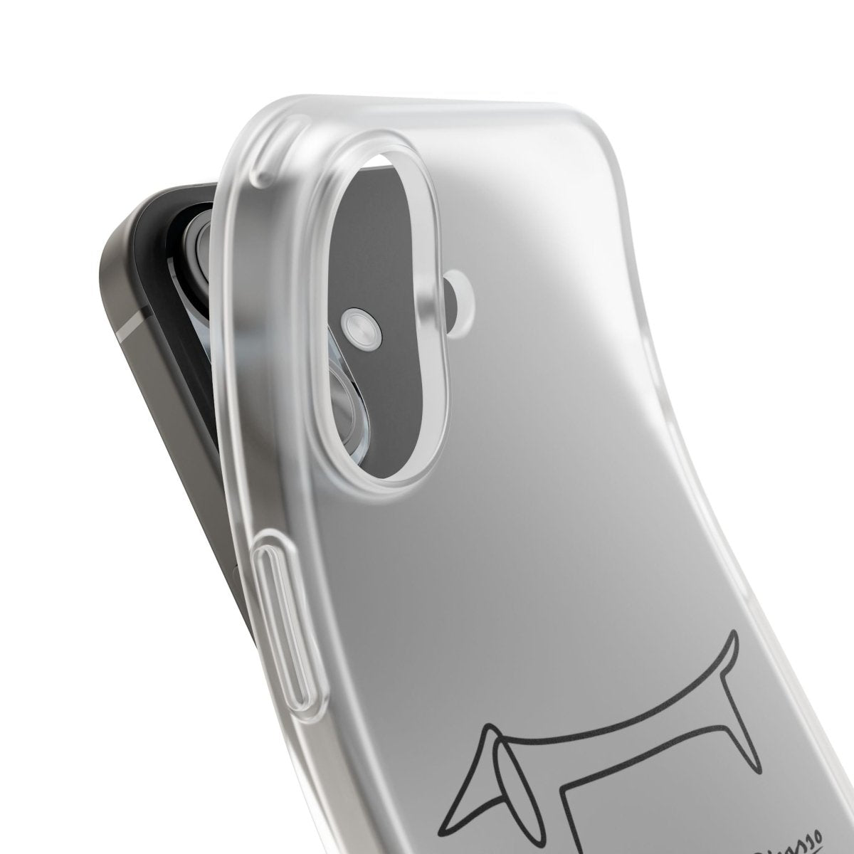In der Hand, immer mit einem Hauch von Kunstgeschichte. schwarzer druck – Lustiges Phone Case | True Insights – Bild 29