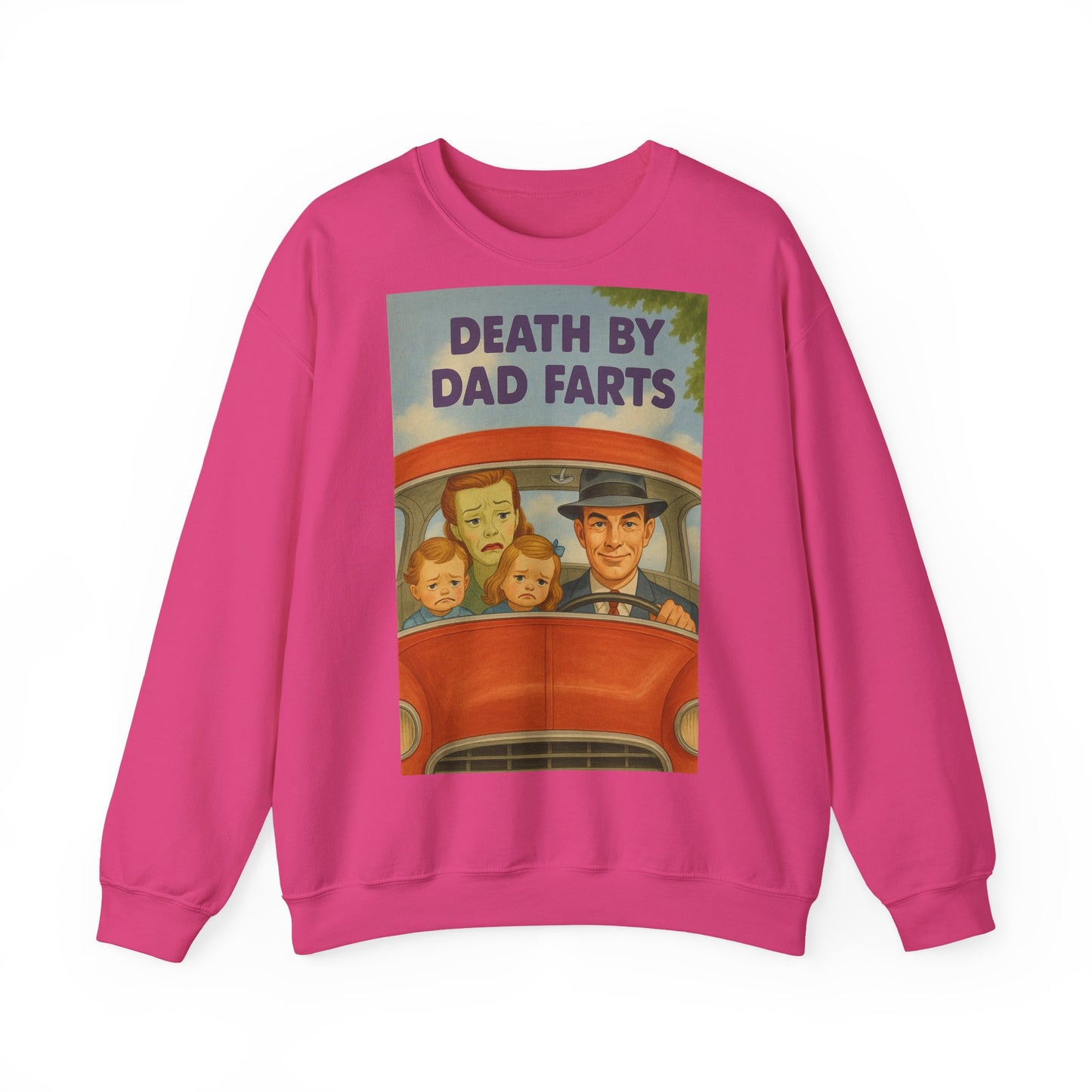 Sweatshirt – Dead by Dad Farts Sweatshirt – Lustiges Geschenk für Familien mit Humor | True Insights Design mit Humor