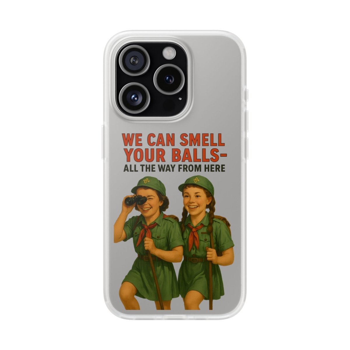 We Can Smell Your Balls – Satirische Handyhülle im Retro-50s-Stil-Phone Case-True Insights