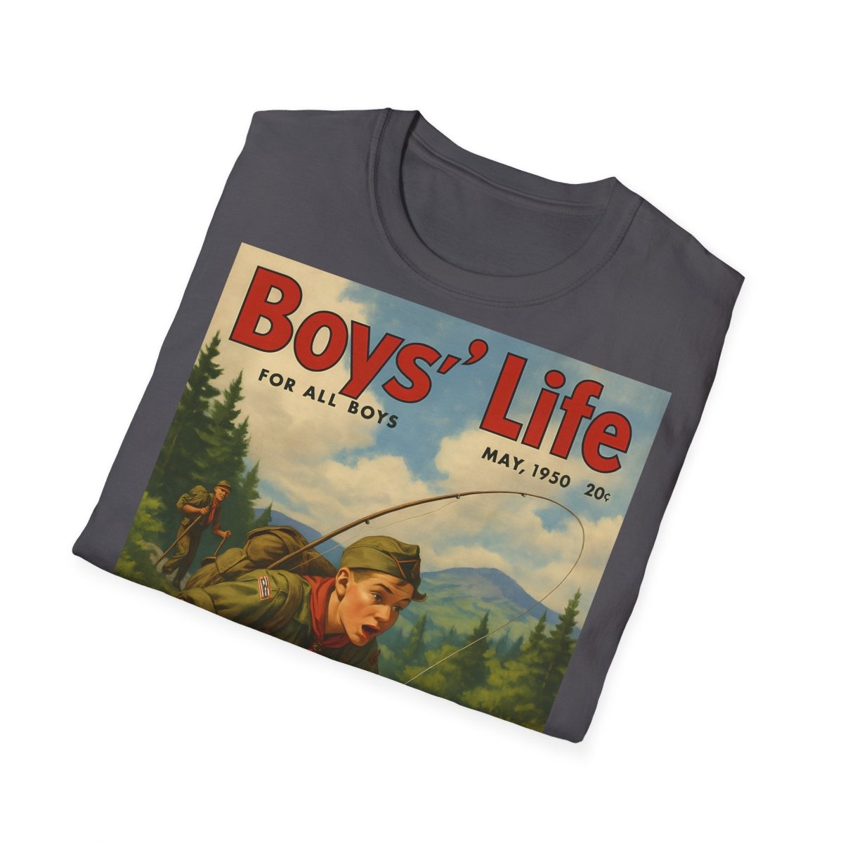 Vintage Motiv – Vintage „Boys’ Life“ T-Shirt – Retro-Pfadfinder-Motiv | True Insights Design mit Humor