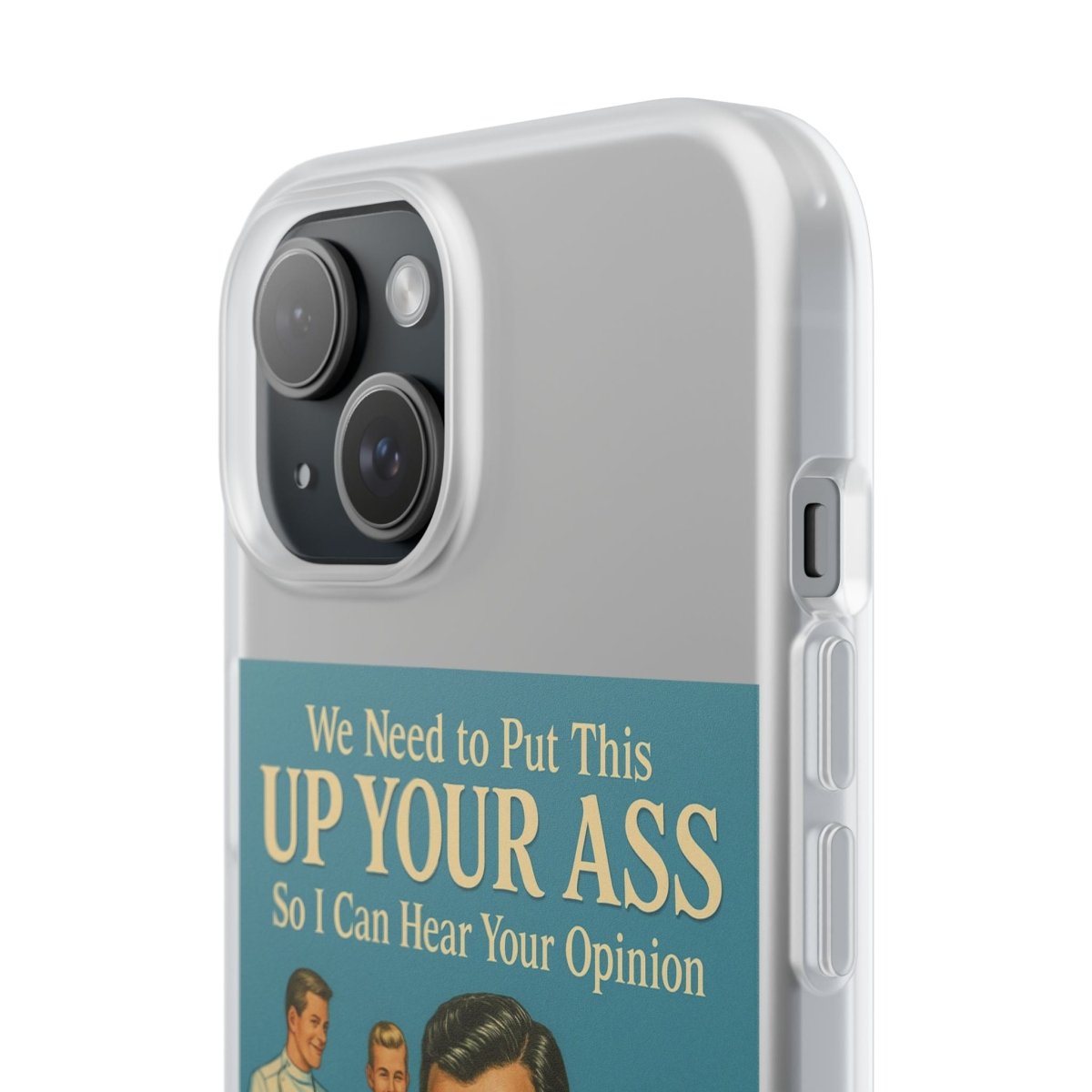Handyhülle „Doctor’s Opinion“ – Retro-Arzt mit schwarzem Humor-Phone Case-True Insights