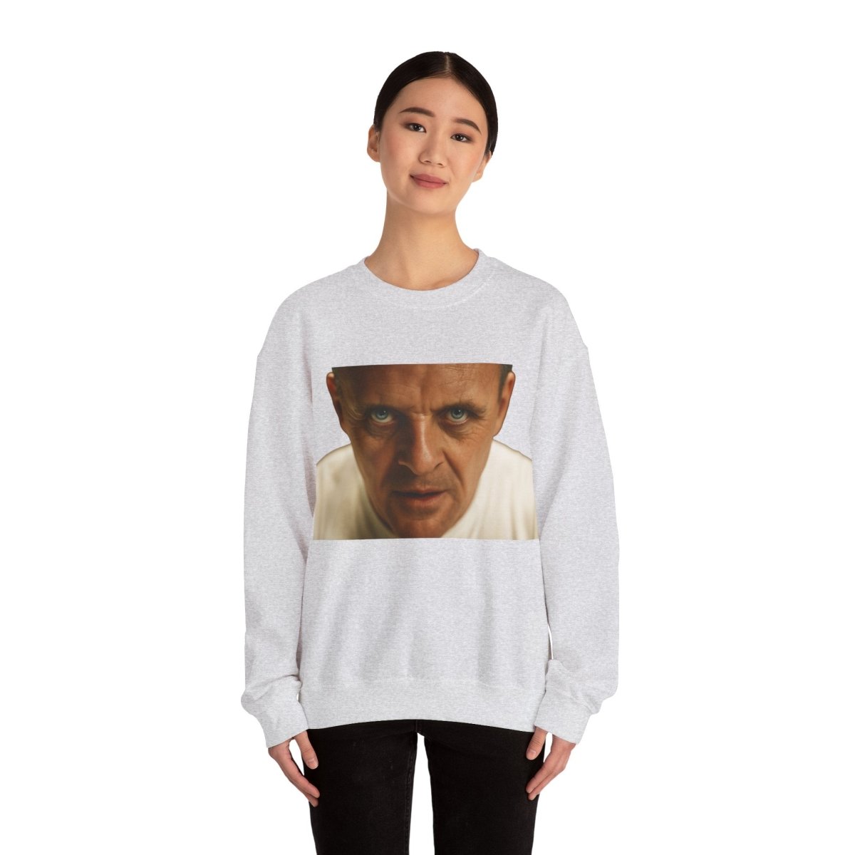 Sweatshirt – Intensivblick – Kultfilm-Sweatshirt mit ikonischem Motiv | Für Thriller-Fans & Satire-Liebhaber | True Insights Design mit Humor