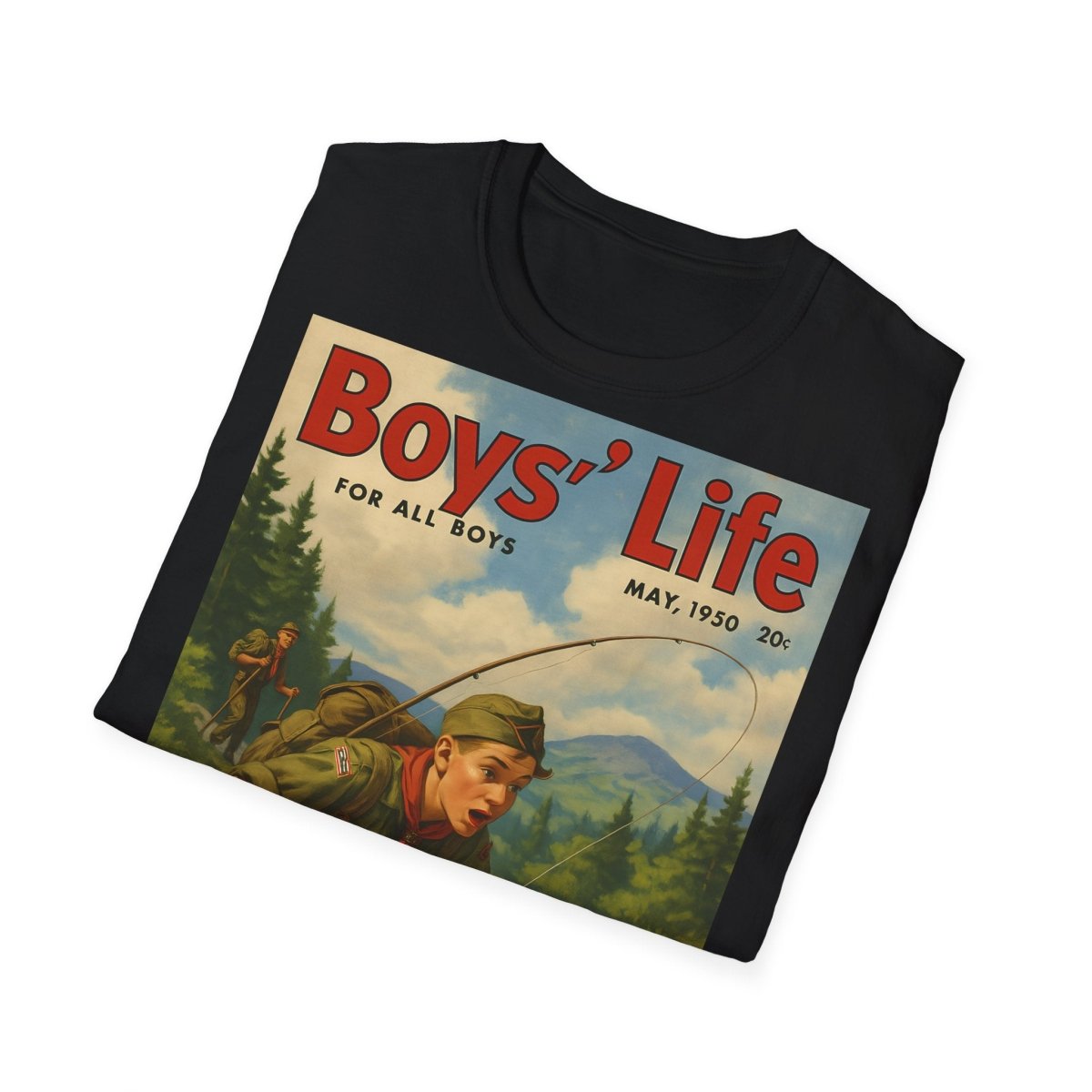 Vintage Motiv – Vintage „Boys’ Life“ T-Shirt – Retro-Pfadfinder-Motiv | True Insights Design mit Humor