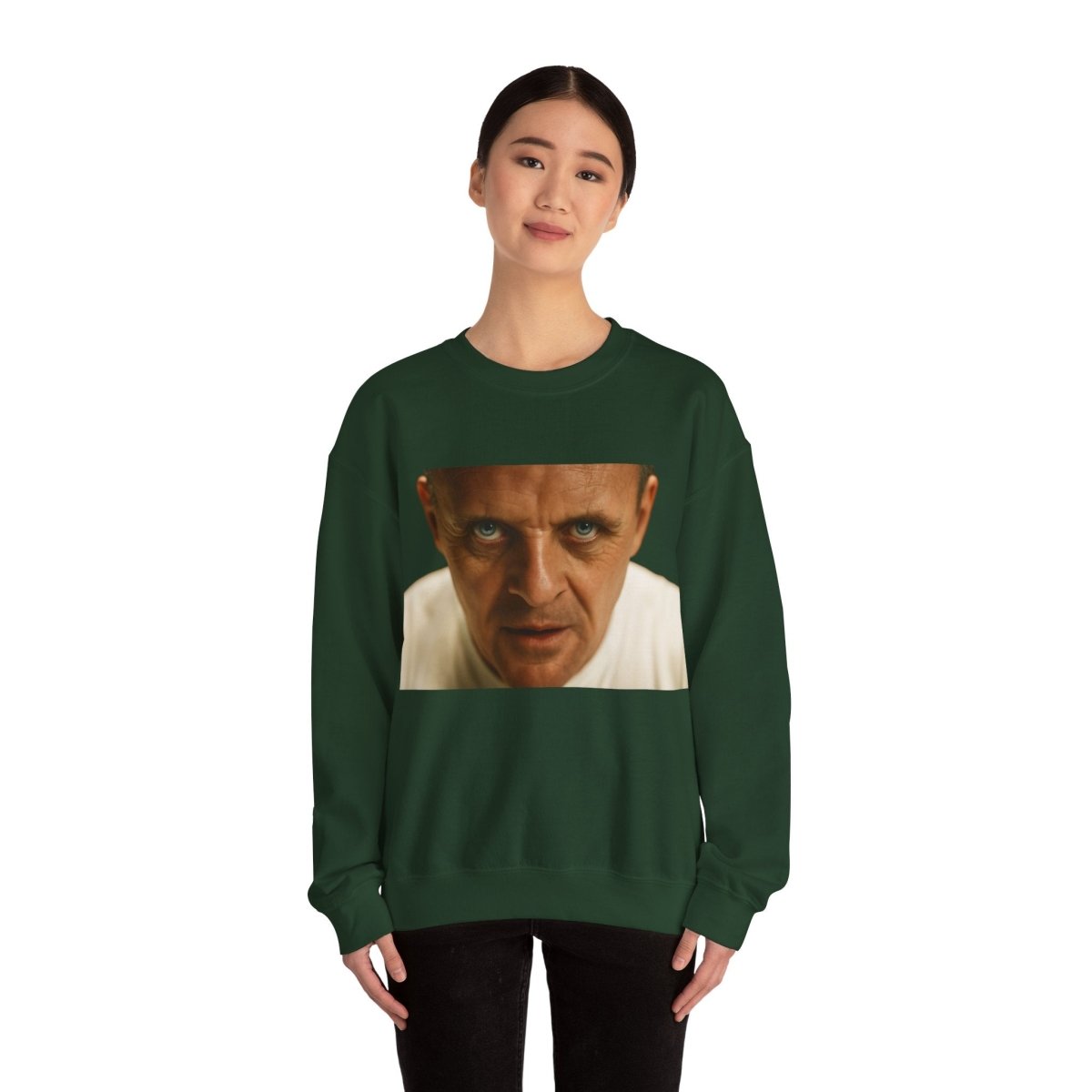 Sweatshirt – Intensivblick – Kultfilm-Sweatshirt mit ikonischem Motiv | Für Thriller-Fans & Satire-Liebhaber | True Insights Design mit Humor