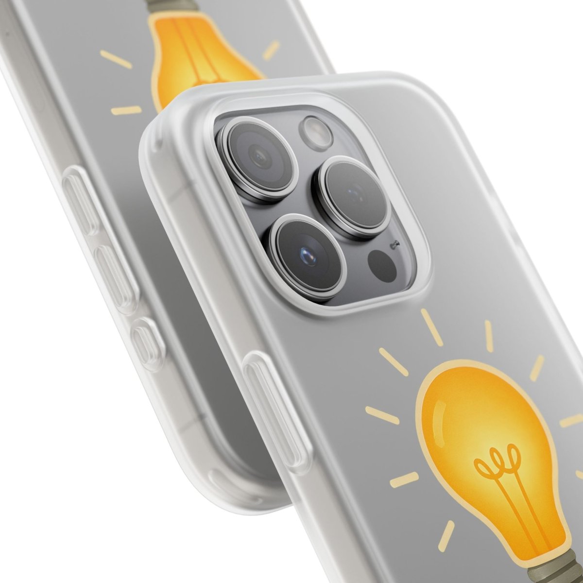 WATT? Handyhülle mit Glühbirnen-Motiv | Lustiger Schutz für Technik-Nerds & Elektrotypen-Phone Case-True Insights