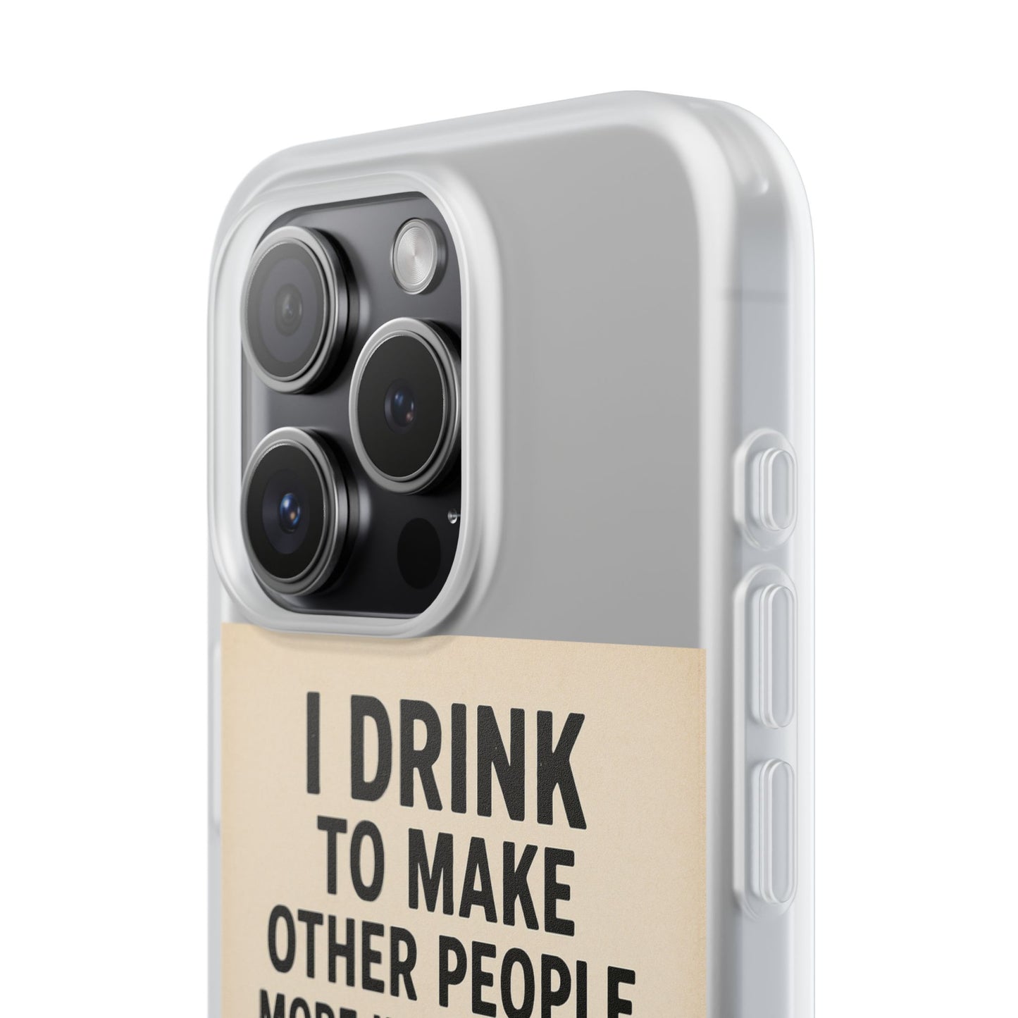 Hemingway – „I Drink To Make Other People More Interesting“-Phone Case-True Insights