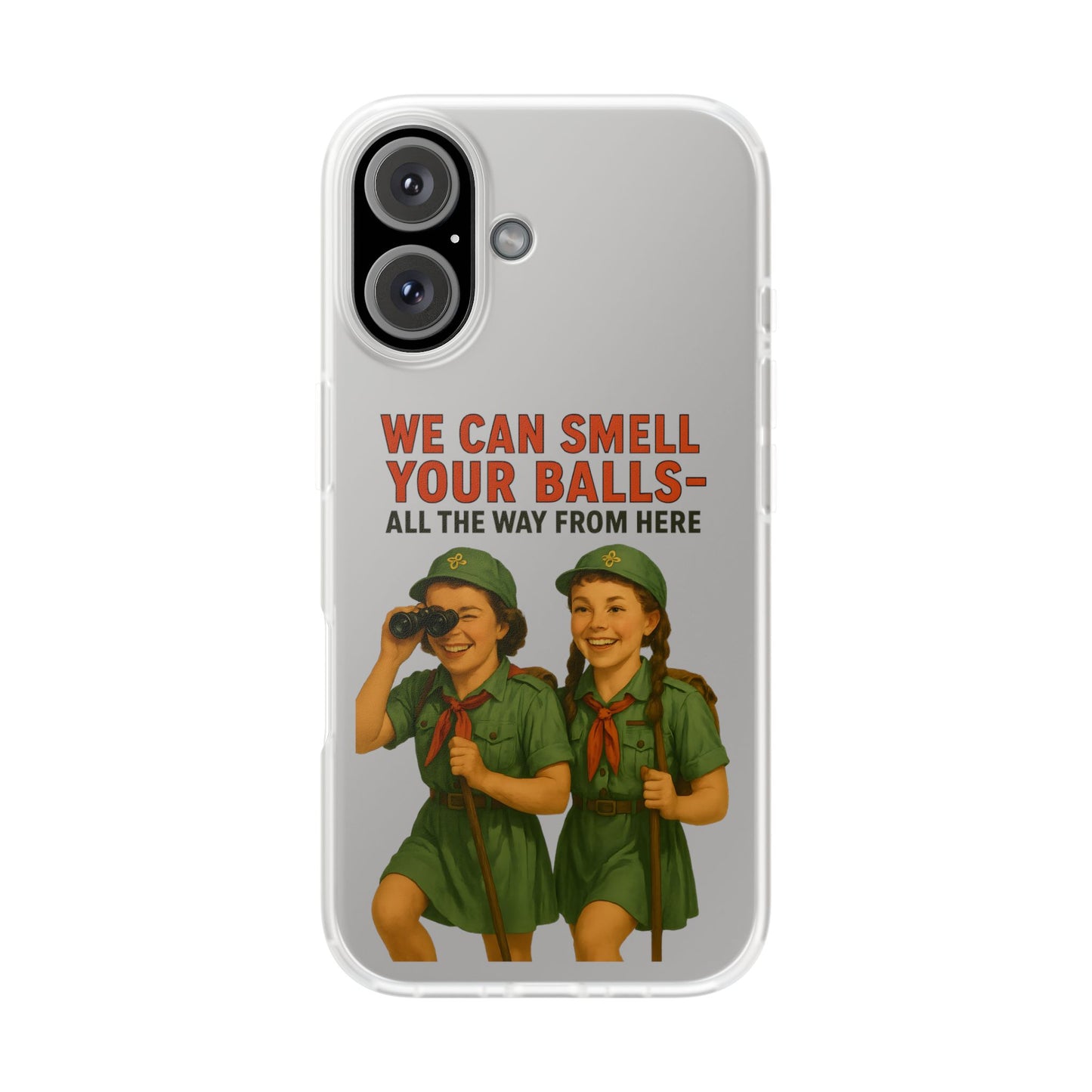 We Can Smell Your Balls – Satirische Handyhülle im Retro-50s-Stil-Phone Case-True Insights