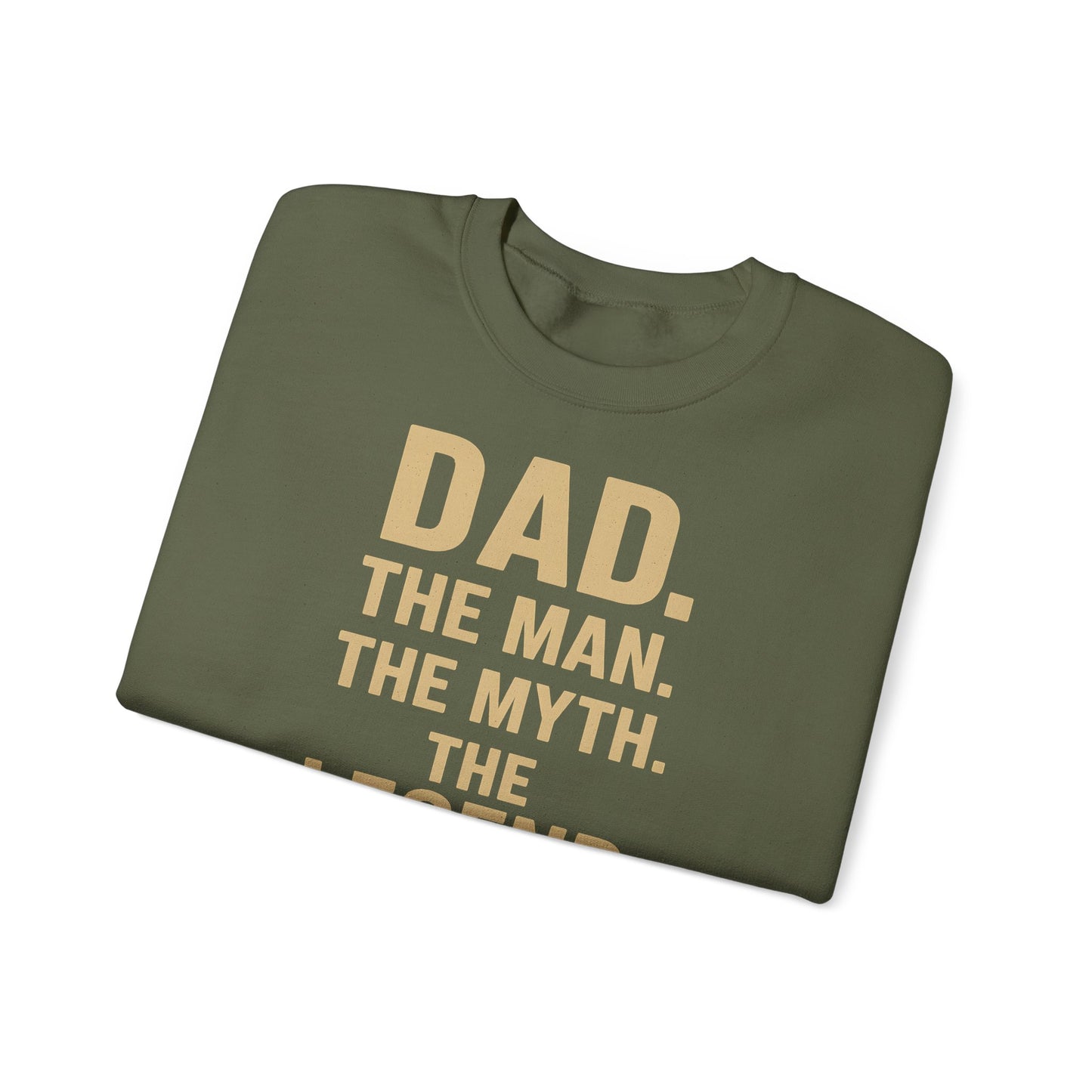 Sweatshirt – DAD. THE MAN. THE MYTH. THE LEGEND. - Sweatshirt für echte Legenden | True Insights Design mit Humor