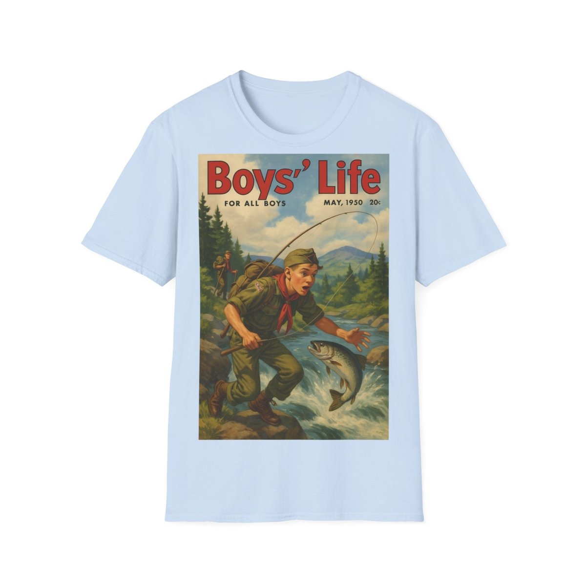 Vintage Motiv – Vintage „Boys’ Life“ T-Shirt – Retro-Pfadfinder-Motiv | True Insights Design mit Humor