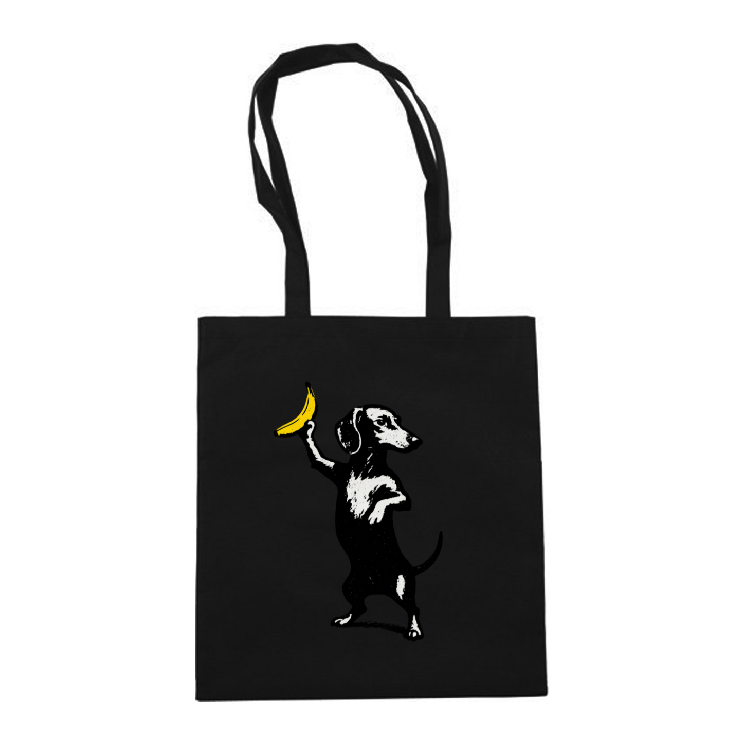 Banana Banksy Dackel - Bag-Bags-True Insights