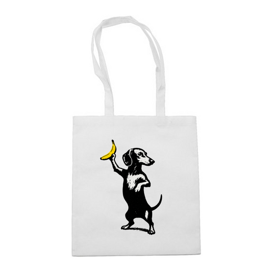 Banana Banksy Dackel - Bag-Bags-True Insights