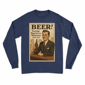 Beer Sweatshirt – Retro-Sweatshirt mit bittersüßem Humor seit 1862 - Gildan Heavy Blend Adult Crewneck G18000 – Freches Satire-Design für mutige Statements | True Insights