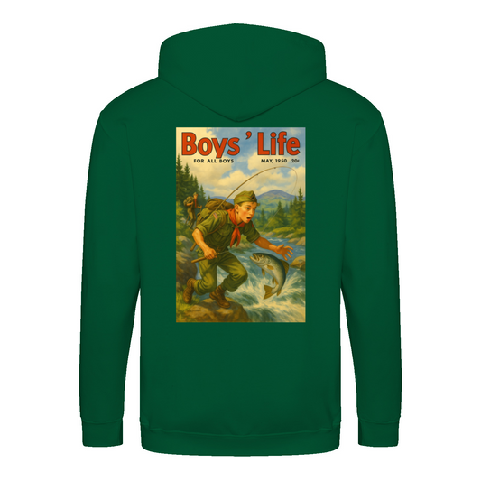 Zip Hoodie Boys Life Retro-True Insights