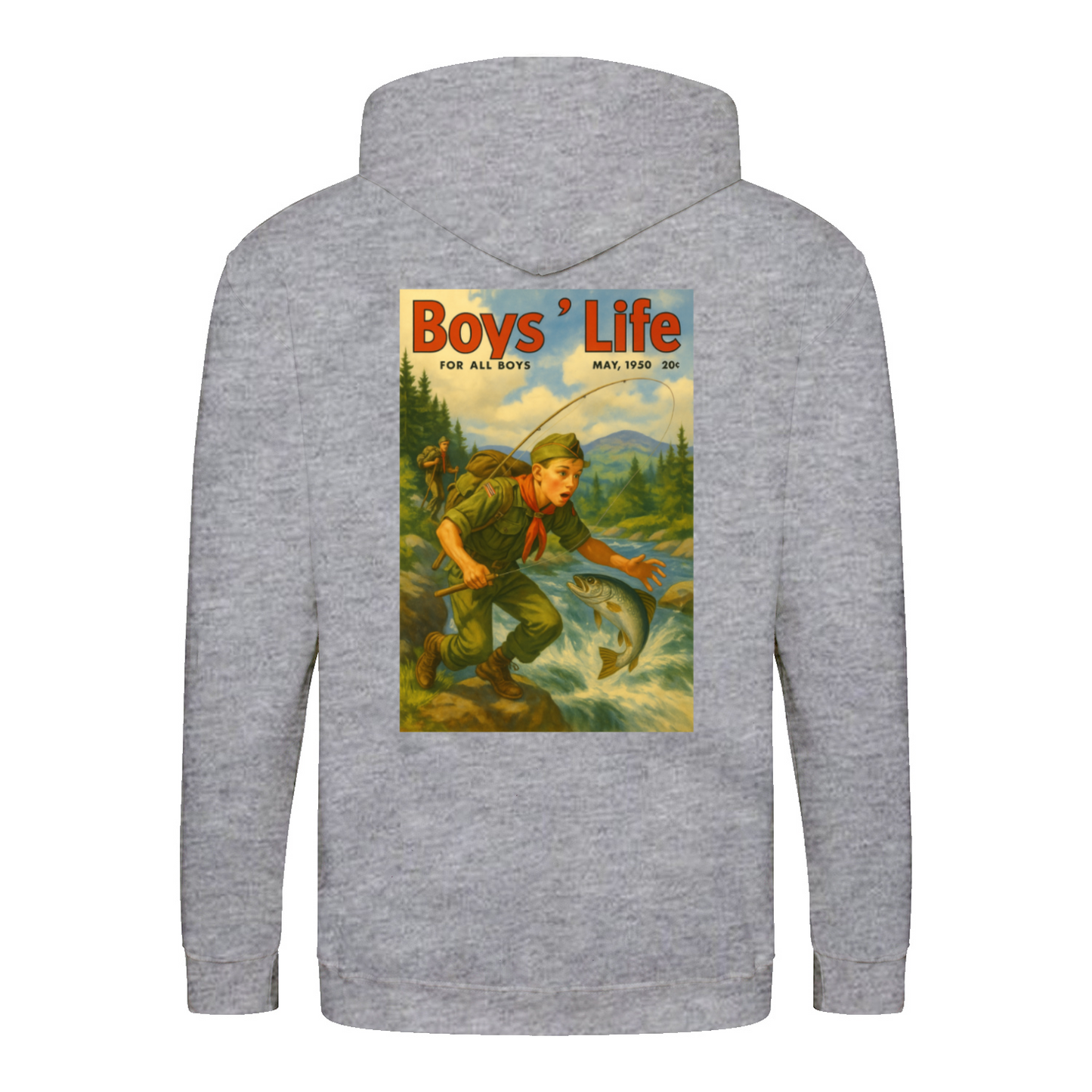 Zip Hoodie Boys Life Retro-True Insights