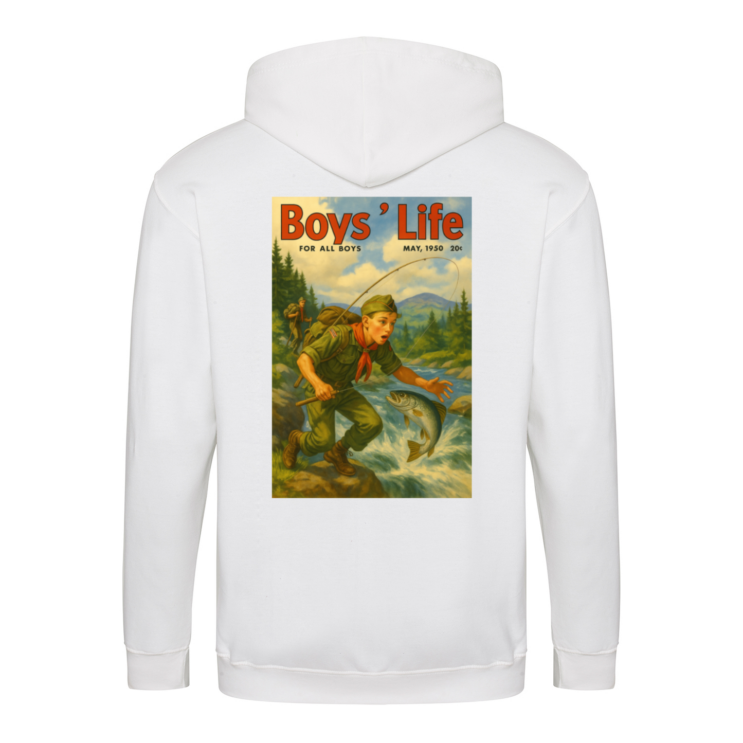 Zip Hoodie Boys Life Retro-True Insights