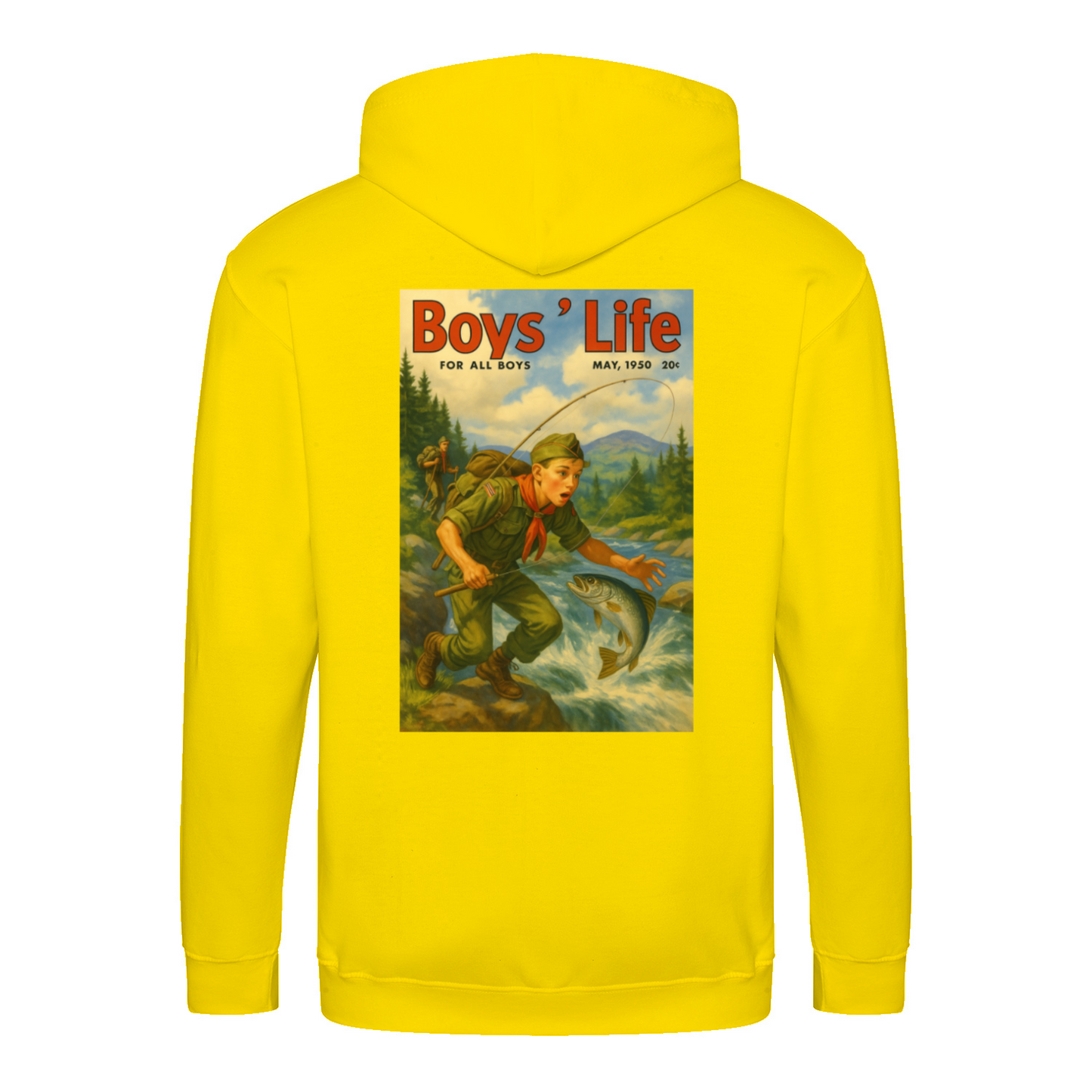 Zip Hoodie Boys Life Retro-True Insights