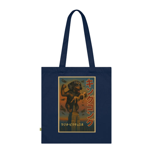 Dackel Kong – Satirischer Stoffbeutel mit Dackel-Monster-Motiv – Lustiges Bags | True Insights – Bild 2