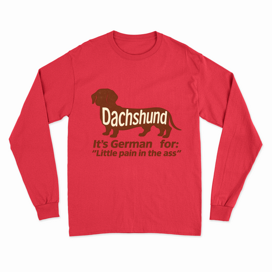 Dackel Sweatshirt German – Lustiges Sweatshirt | True Insights – Bild 2