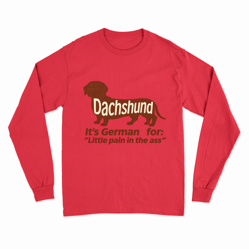 Dackel Sweatshirt German – Lustiges Sweatshirt | True Insights – Bild 2
