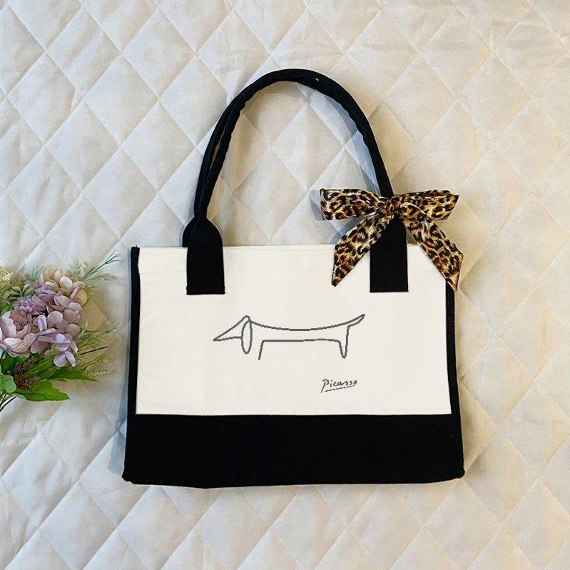 Dackel-Tasche „Picasso“ – Lustiges Bags | True Insights – Bild 2