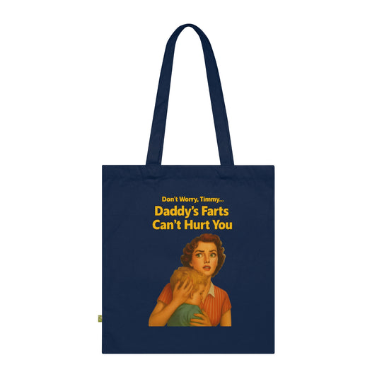 Daddy’s Farts – Satirische Stofftasche im Retro-Stil mit bösem Humor-Bags-True Insights