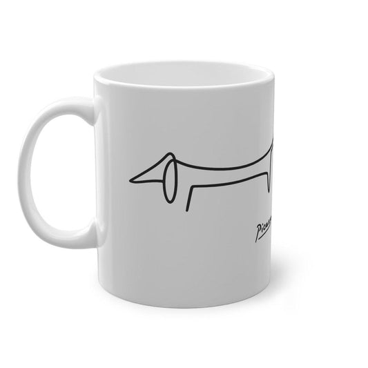 Für Kaffee mit Klasse und einem Strich Humor am Morgen. – Lustiges Mug | True Insights – Bild 1