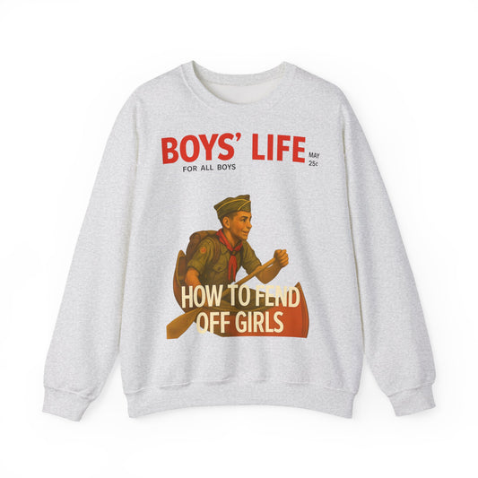 How to Fend Off Girls – Sweatshirt mit toxischer Nostalgie – Freches Satire-Design für mutige Statements | True Insights