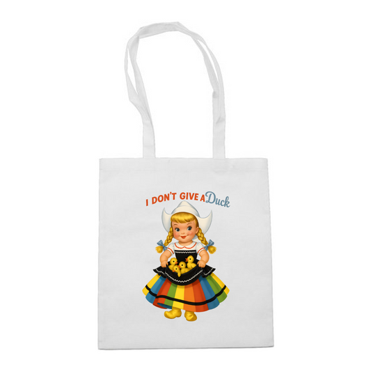 I don’t give a duck Tote Bag-Bags-True Insights