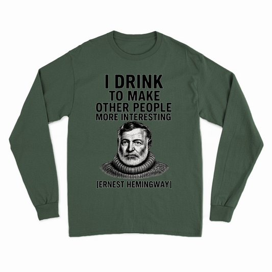 Hemingway Sweatshirt-True Insights