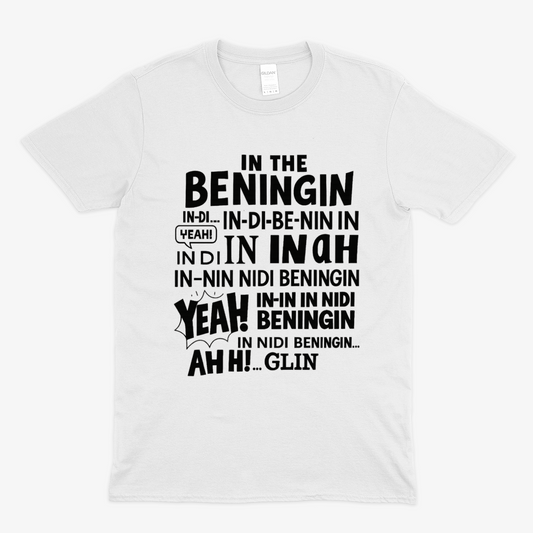 In the Beningin T-Shirt – Viral Meme Shirt für Sprachkünstler & Meme-Liebhaber-T-Shirt-True Insights
