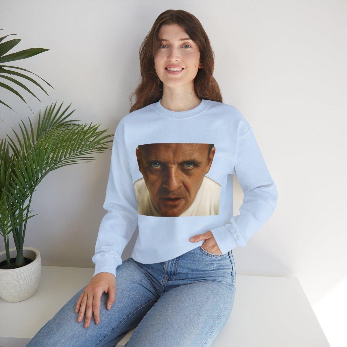 Sweatshirt – Intensivblick – Kultfilm-Sweatshirt mit ikonischem Motiv | Für Thriller-Fans & Satire-Liebhaber | True Insights Design mit Humor