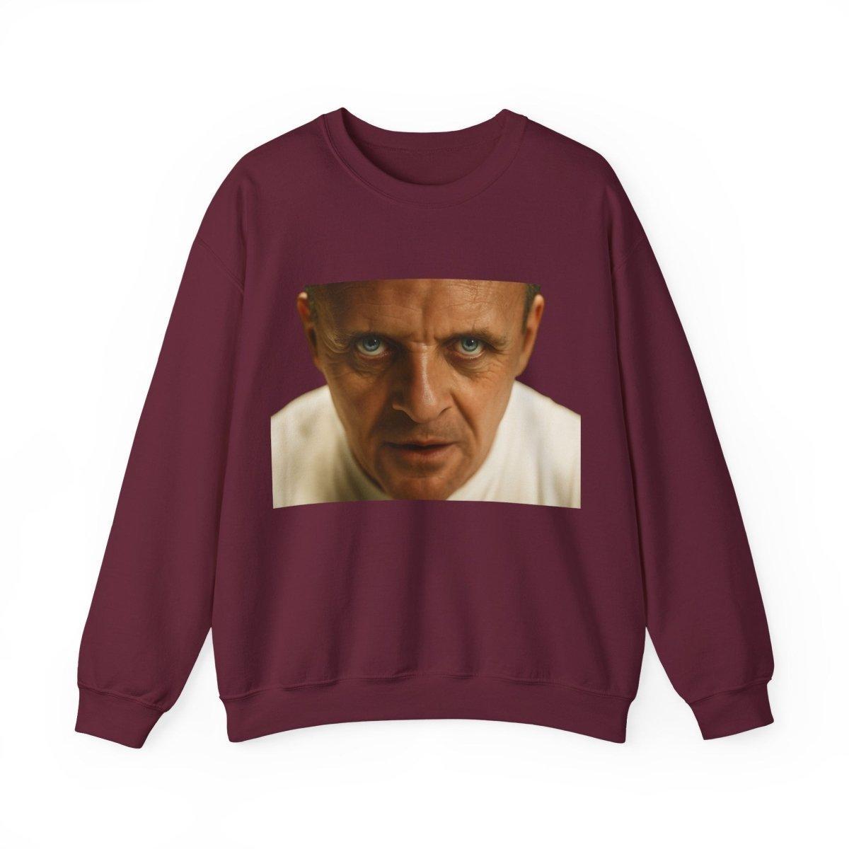 Sweatshirt – Intensivblick – Kultfilm-Sweatshirt mit ikonischem Motiv | Für Thriller-Fans & Satire-Liebhaber | True Insights Design mit Humor