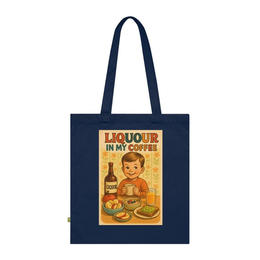 Liquor Is Quicker – Retro-Stoffbeutel mit zweideutigem Humor-Bags-True Insights
