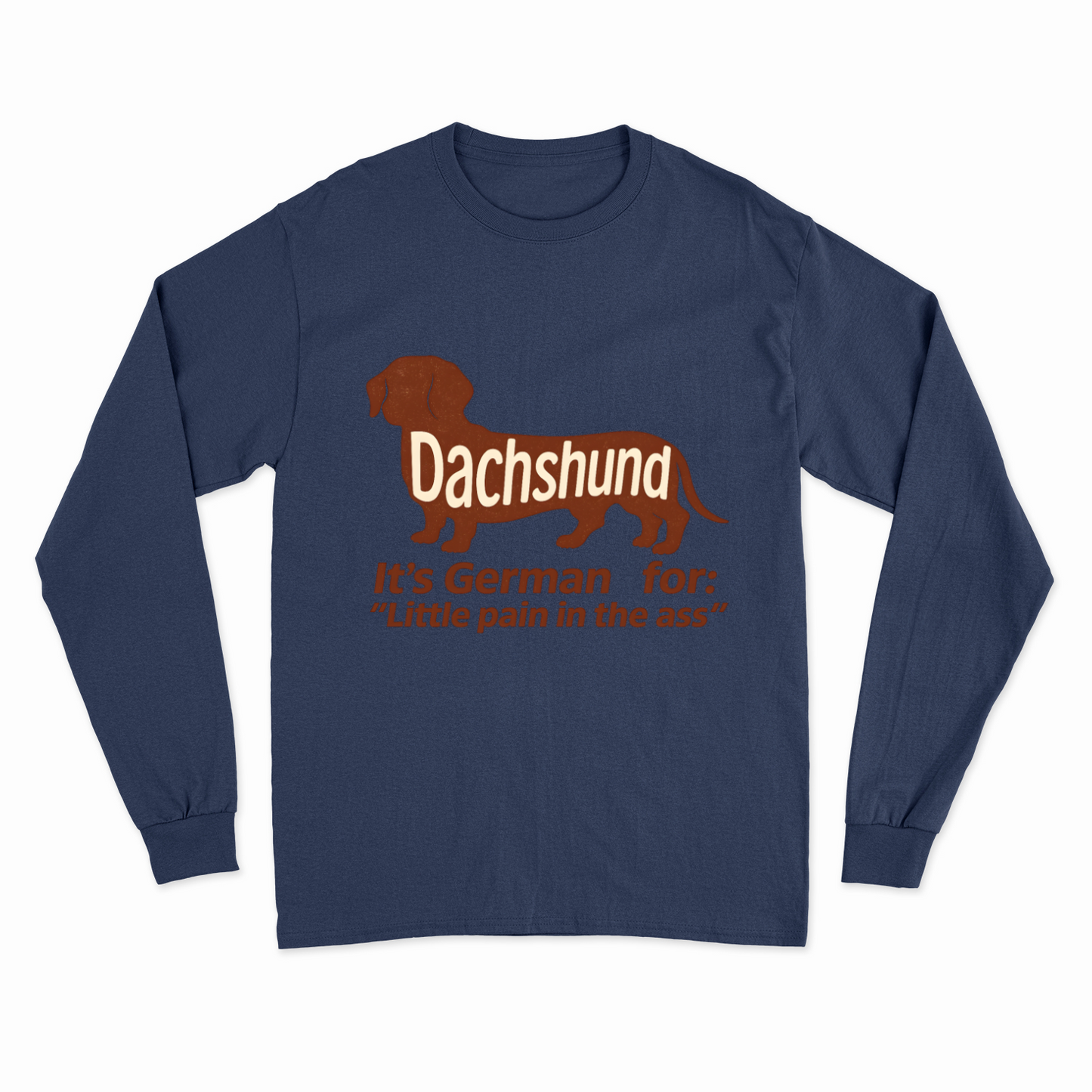 Dackel Sweatshirt German – Lustiges Sweatshirt | True Insights – Bild 3