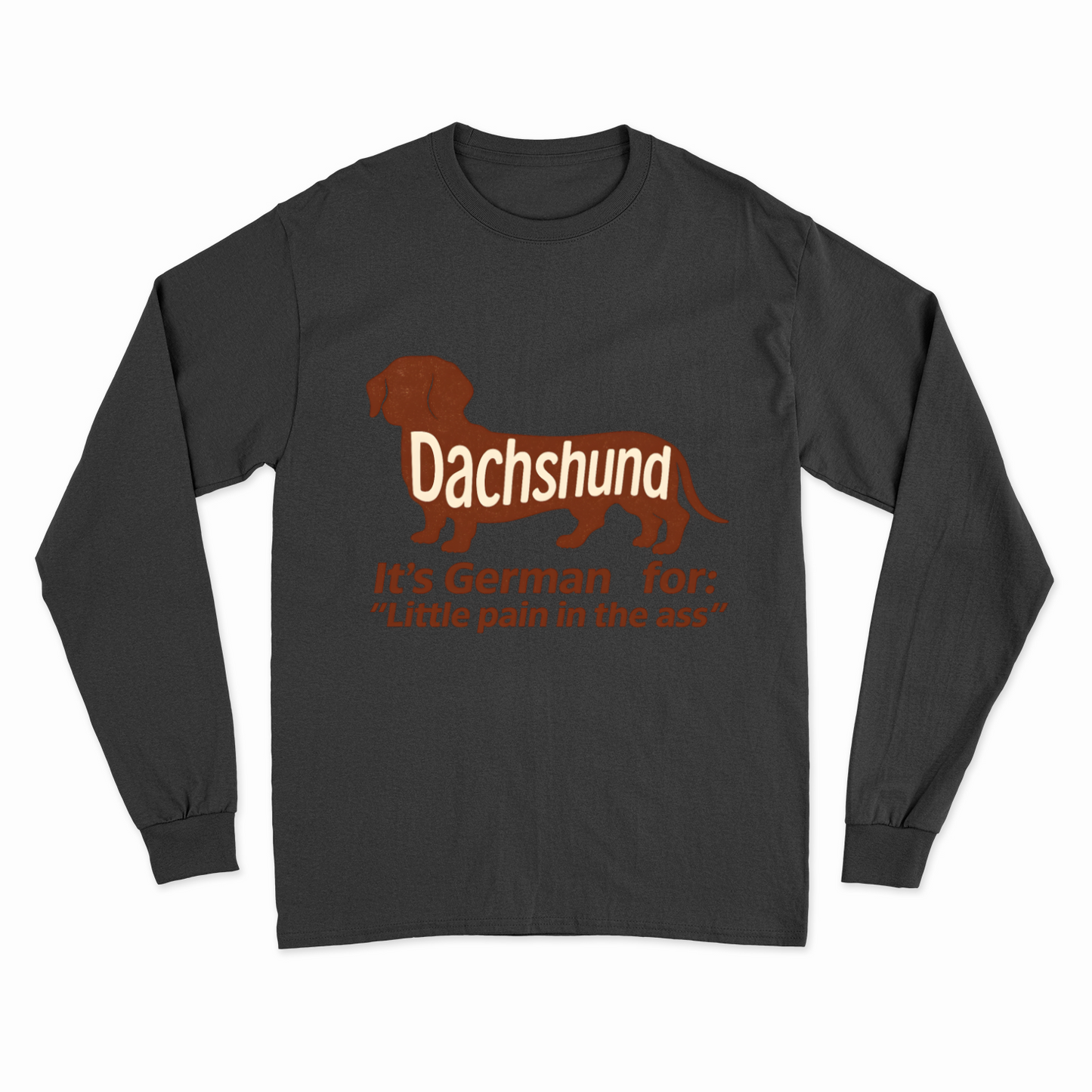 Dackel Sweatshirt German – Lustiges Sweatshirt | True Insights – Bild 5