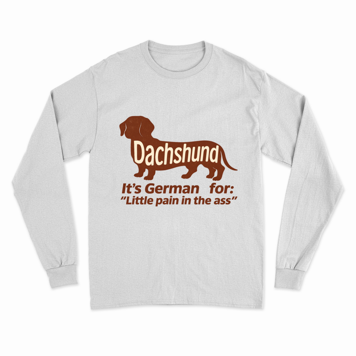 Dackel Sweatshirt German – Lustiges Sweatshirt | True Insights – Bild 1