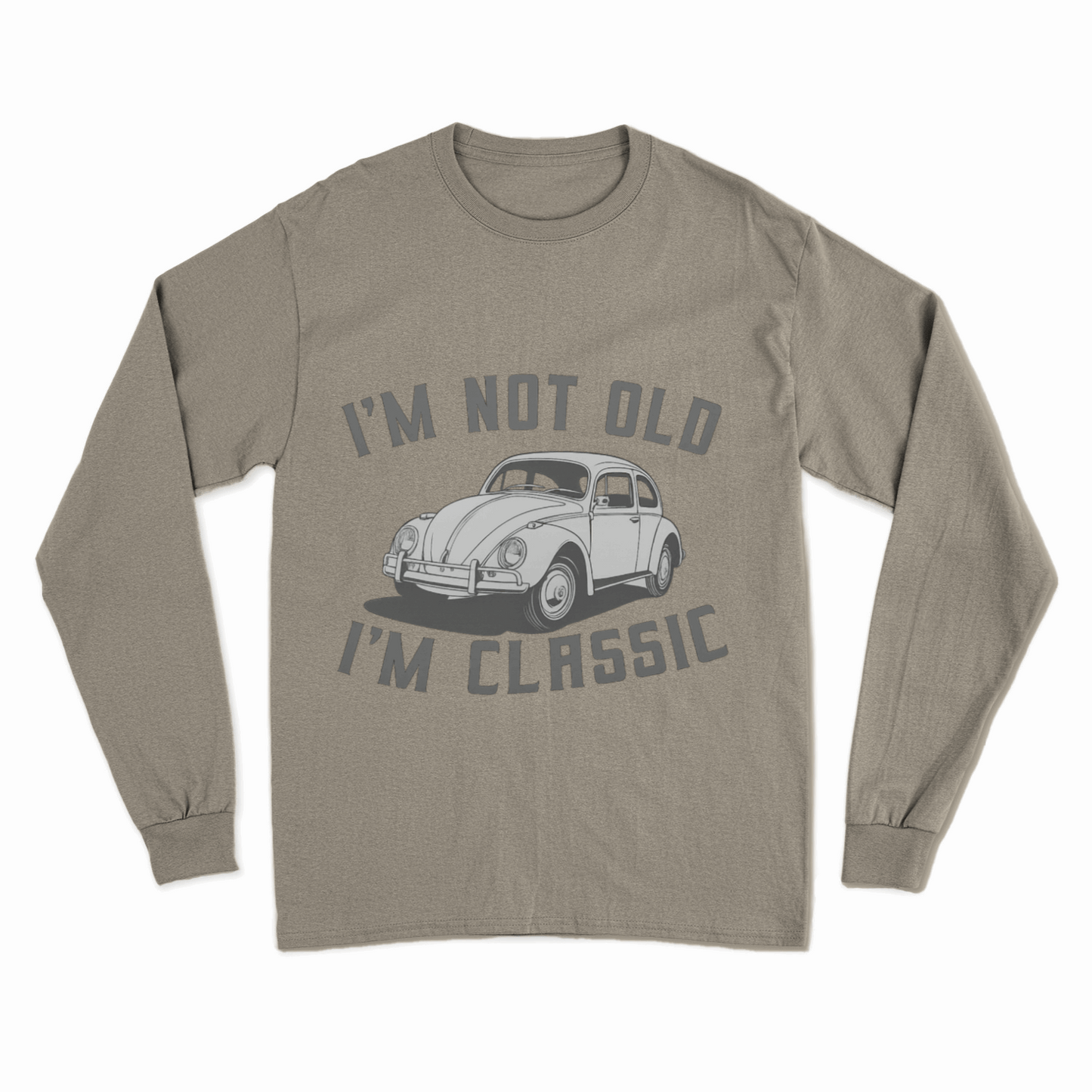 Retro Sweatshirt „I’m Not Old – I’m Classic“ VW Käfer Pullover für Oldtimer-Fans