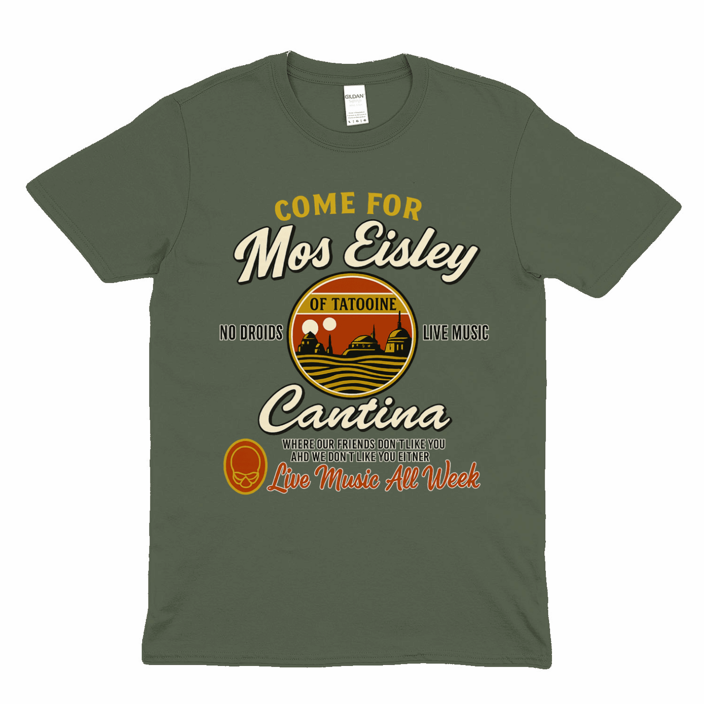Outer Rim Cantina T-Shirt – Retro-Design mit galaktischem Humor
