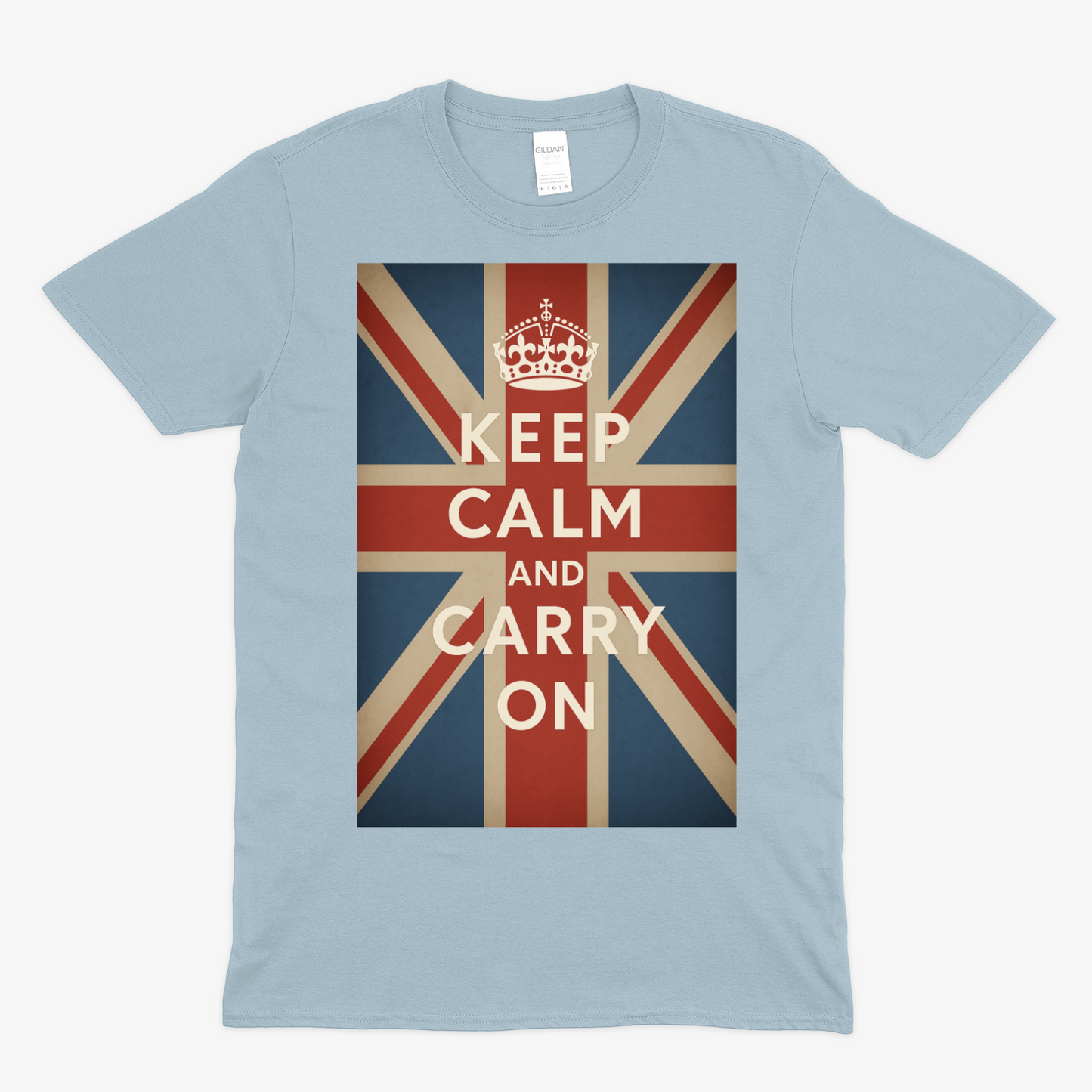 T-Shirt – „Keep Calm and Carry On“-True Insights