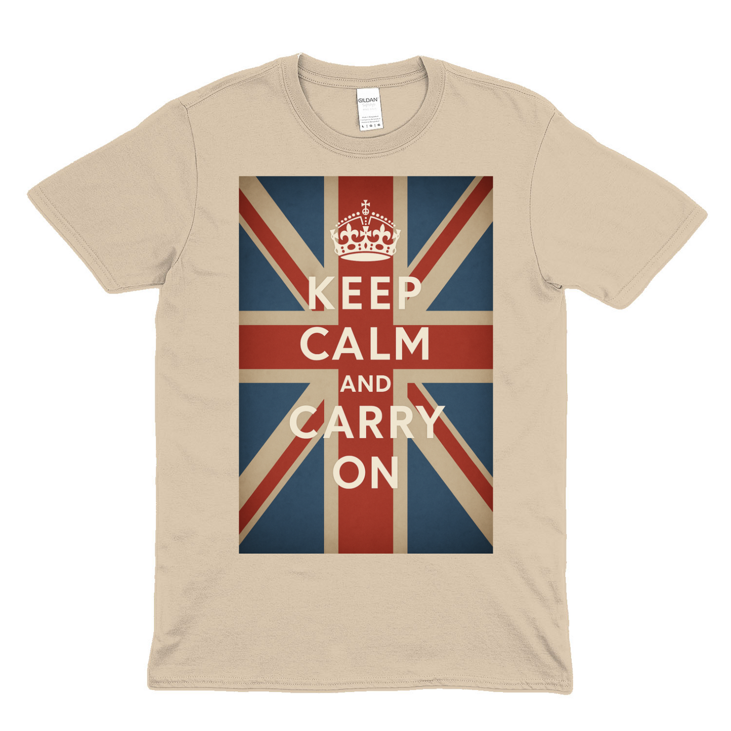 T-Shirt – „Keep Calm and Carry On“-True Insights