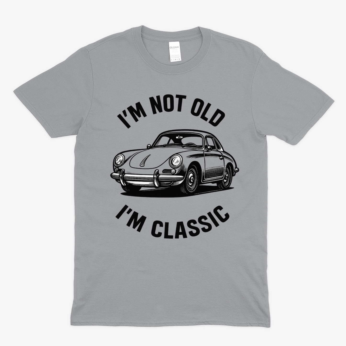 I’m Not Old, I’m Classic – Porsche Car T-Shirt | Humorvolle Retro-Edition für Autofans