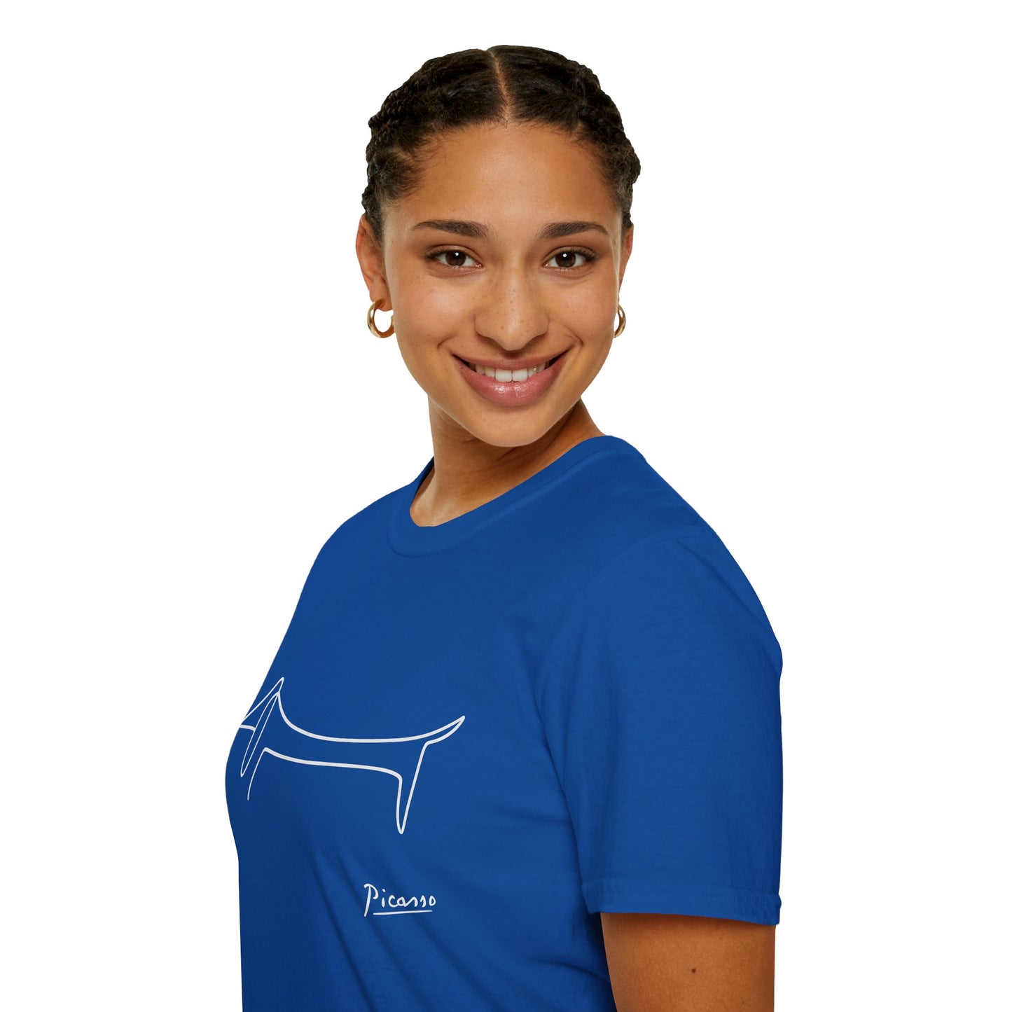 Picasso Dackel T-Shirt – Minimalistische Hundelinie mit Kultfaktor – Lustiges | True Insights – Bild 23
