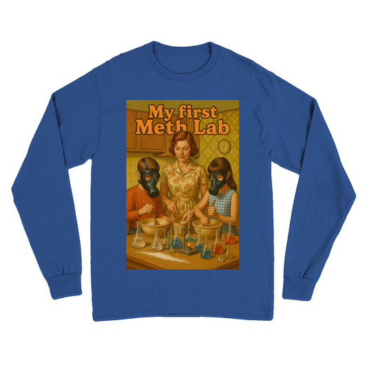 My First Science Lab Sweatshirt – Retro-Illustration & satirischer Wissenschafts-Humor-Sweatshirt-True Insights