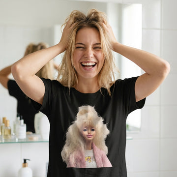 T-shirt Bad Hair Day – T-shirt humoristique pour cheveux bouclés